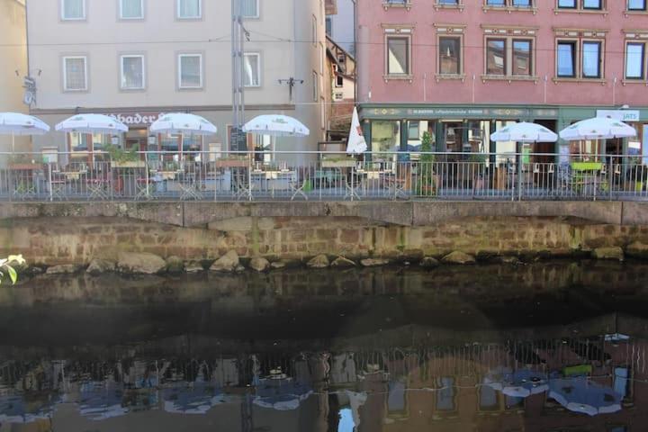 Moderne Wohnung Schwarzwald - In Bester Lage Direkt Am Fluss Bad Wildbad Εξωτερικό φωτογραφία